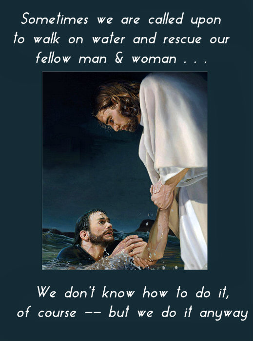 Jesus rescues